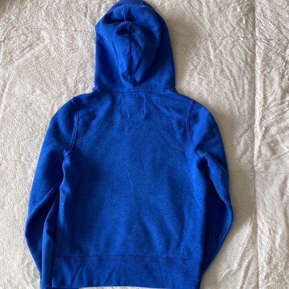 Abercrombie Kids size S blue hoodie. - Picture 3 of 6